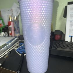 Starbucks 2021 Holiday Bling Studded Cold Cup Tumbler - 24oz Lavender Purple