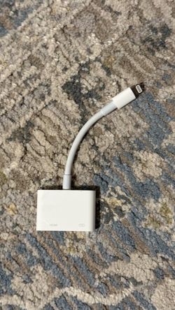 Apple Lightning to Digital AV Adapter – $15