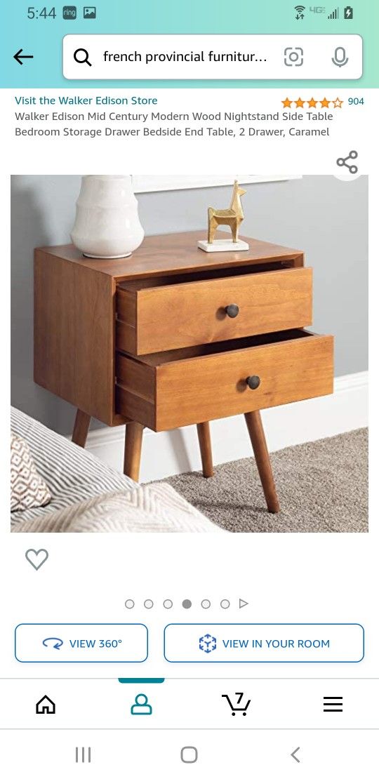 Brand New Nightstand Never Used Still In Box