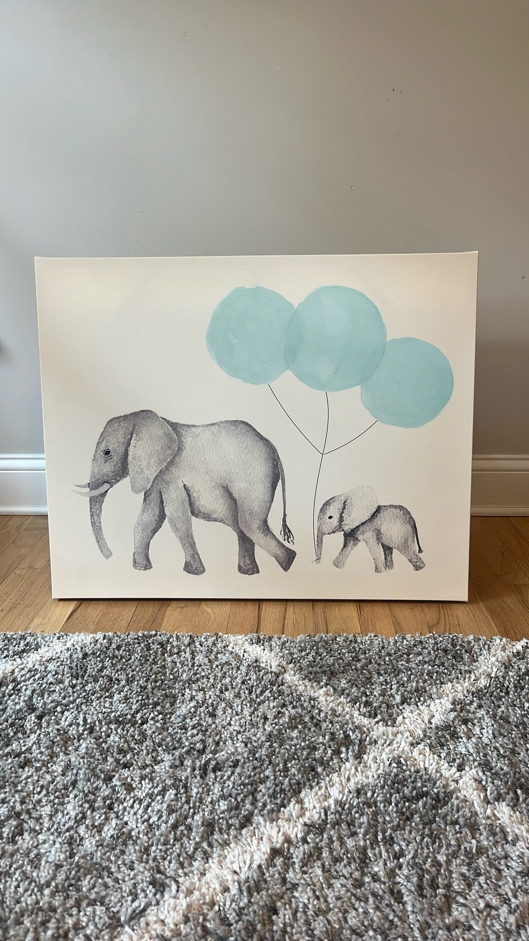 Elephants Canvas Print