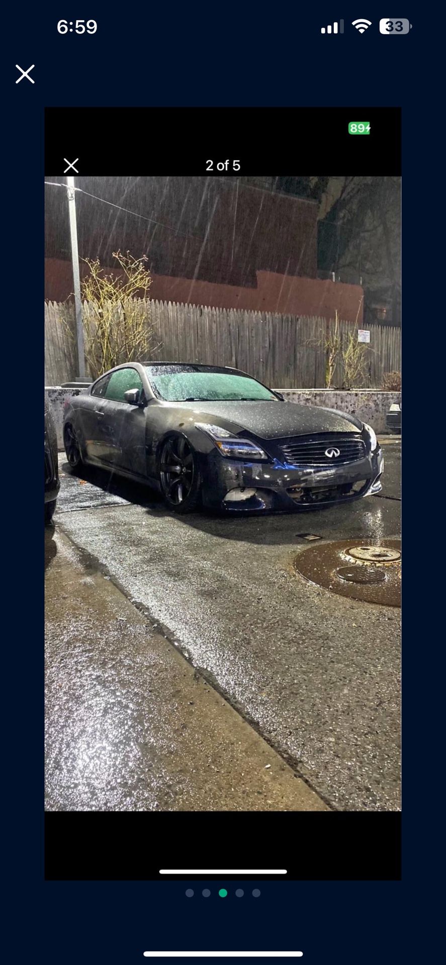 2008 Infiniti G37