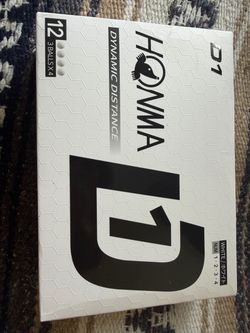 Brand New  Honma D1 Golf Balls 12-Pack