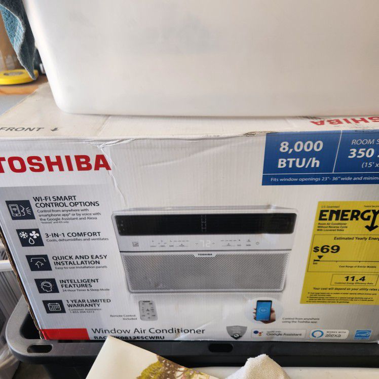 Toshiba 8000 BTU Window AC