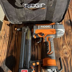 18 Gauge Ridgid Nail Gun 