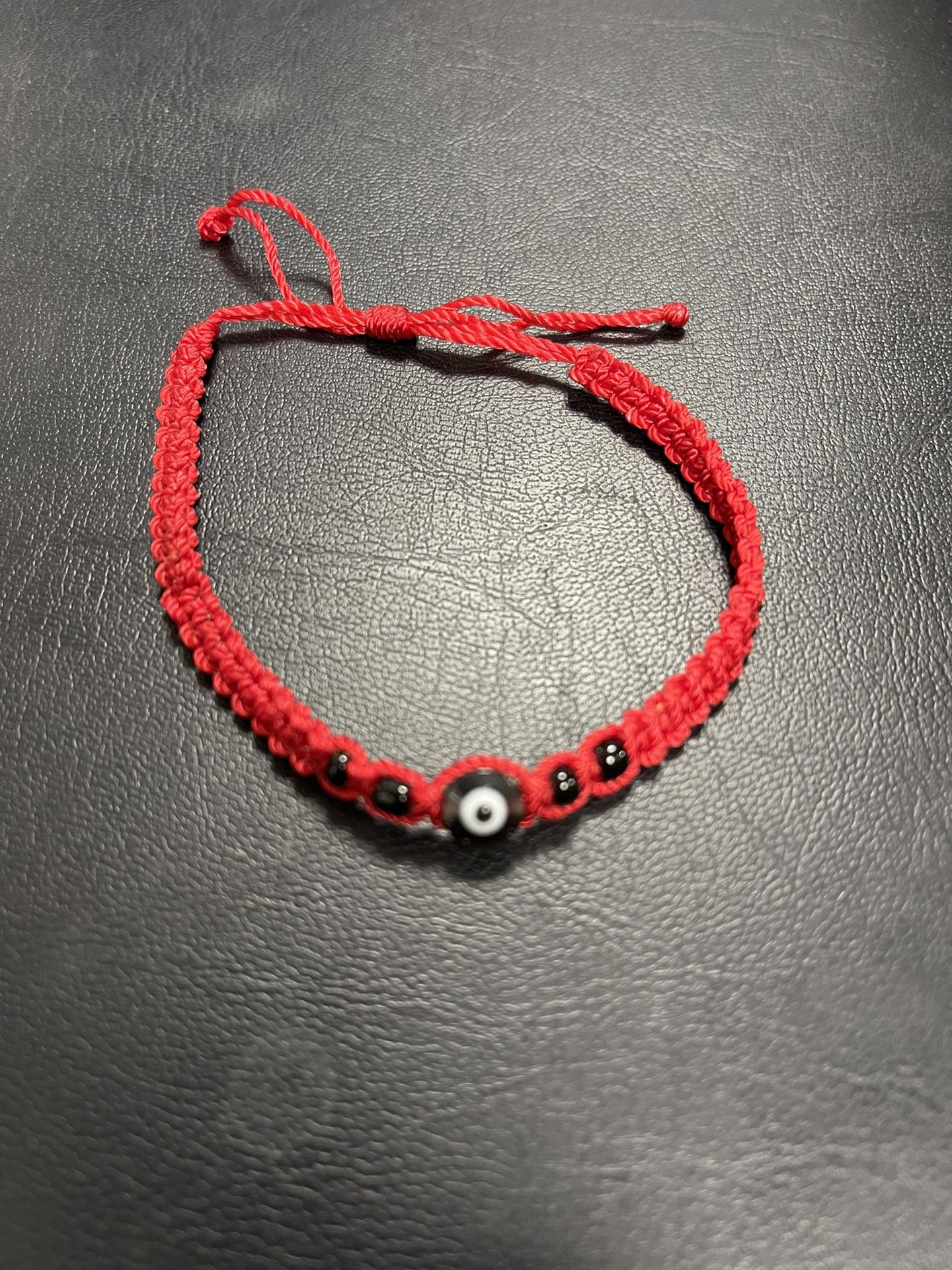 Red Bracelet With Evil Eye