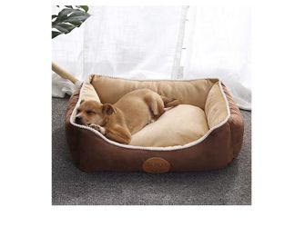 Dog Beds for medium Dogs  Cat Beds for Indoor Cats, Washable Pet Bed for Puppy and Kitten with Slip-Resistant