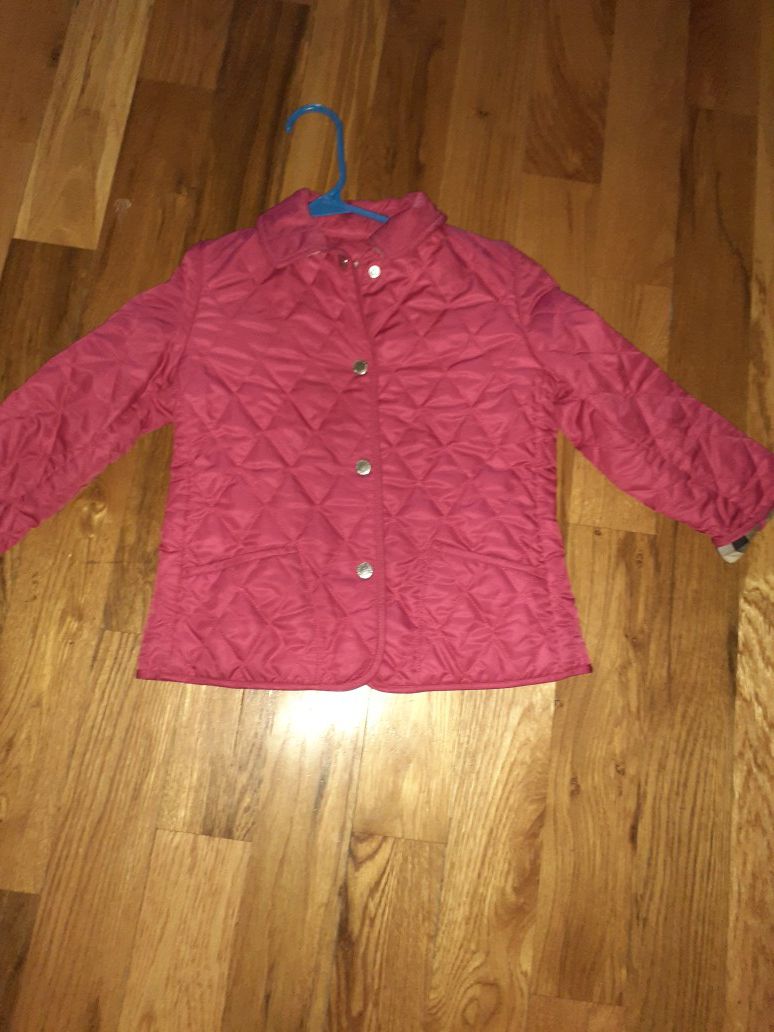 Burberry jacket size 6