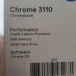 Brand New Chromebook 3110 Laptop 