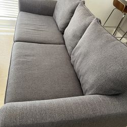 Sleeper Sofa Bed gray Dimensions87"w x 38"d x 39"h
