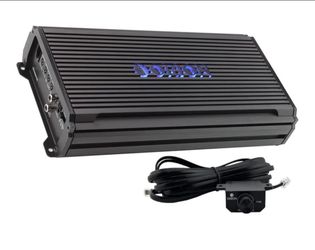 Warzone Series Car Amplifiers - True RMS Power Class D Amps, 1/2/4 Ohm Stable, Multi-Channel and Monoblock Options, Remote Sub Control (2200W / Monobl