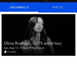 Olivia Rodrigo concert 