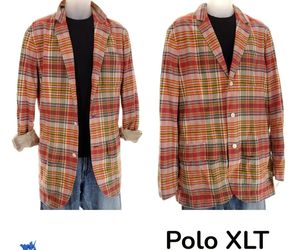 Polo Ralph Lauren Madras Summer Blazer XLT