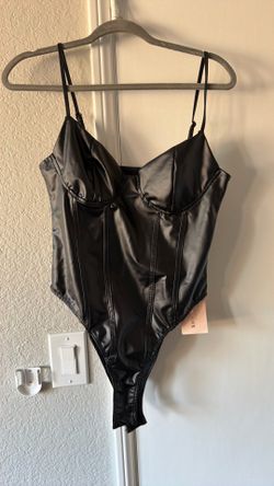 Black corset one piece