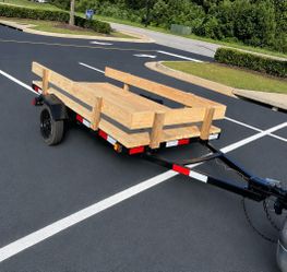 USED 4x8 UTILITY TRAILER — $750