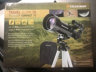 Brand new Celestron travel scope 70