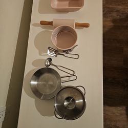 Kids Kitchen Play Utensils