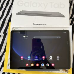 Samsung Tab S9 Fe 128gb 5G Verizon, comes with pen and original box