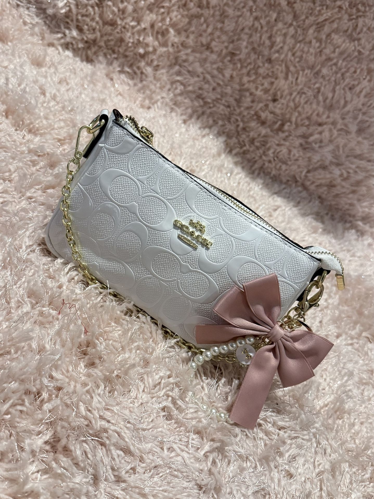 White Coach Bag