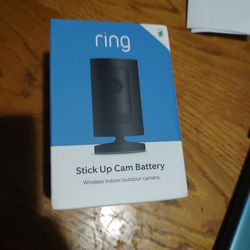 Unopened indoor/outdoor ring camera