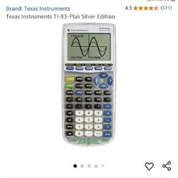 TI-83 Plus Silver Edition Graphing Calculator