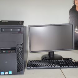 Lenovo PC COMPUTER,  Intel Quad Core I7-3.40GHz  CPU, 1 TB HDD, 16GB MEMORY,  Windows 10 PROFESSIONAL 