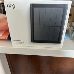 Ring  solar panel