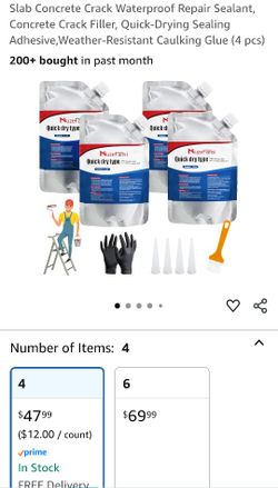 Slab Concrete Crack Waterproof Repair Sealant