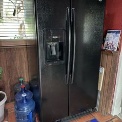 Maytag black 2 door fridge