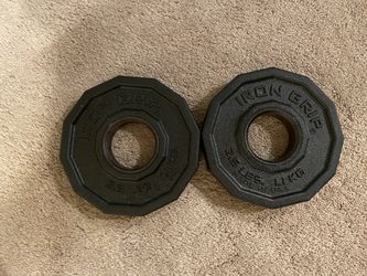 2x 2.5lb weights
