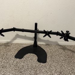Ergotech Triple Horizontal Monitor Arm Desk Stand 