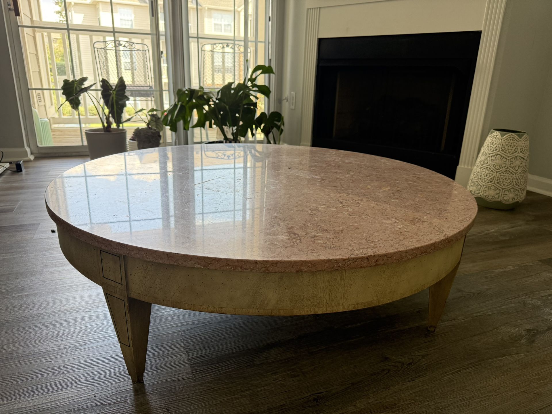 Heavy Stone Coffee Table