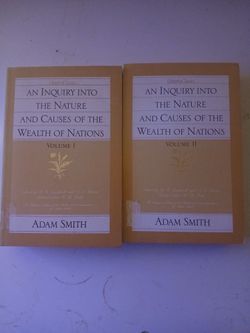 Adam Smith Wealth of Nations 2-Volume Set (1981 Liberty Fund, Glasgow Edition)