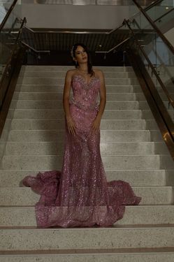 Pink prom dress