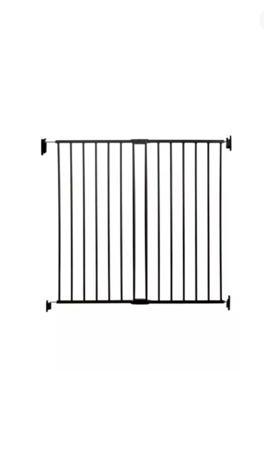 ** read listing carefully ** Regalo Extra Tall Top Of Stair Metal Walk Through Gate
