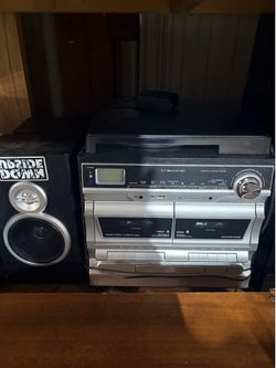 All in 1 stereo /tape/record/bluetooth /radio