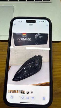 Porsche. Cayenne 26 headlight lh oem