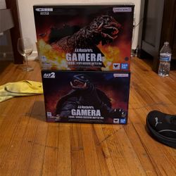 Sh Monster Arts Gamera 1999 Kyoto, Decisive Battle Version And Sh Monsters 1996 Seda Decisive Battle Version