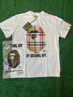 Bape x Burberry shirt collaboration size S