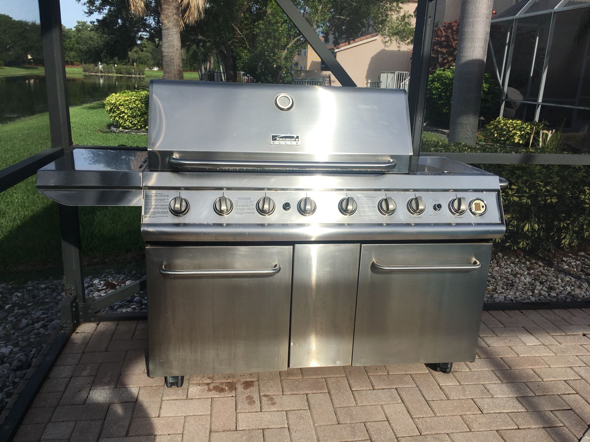 Kenmore Elite 8 Burner Barbecue Grill for Sale in Lake Worth, FL OfferUp
