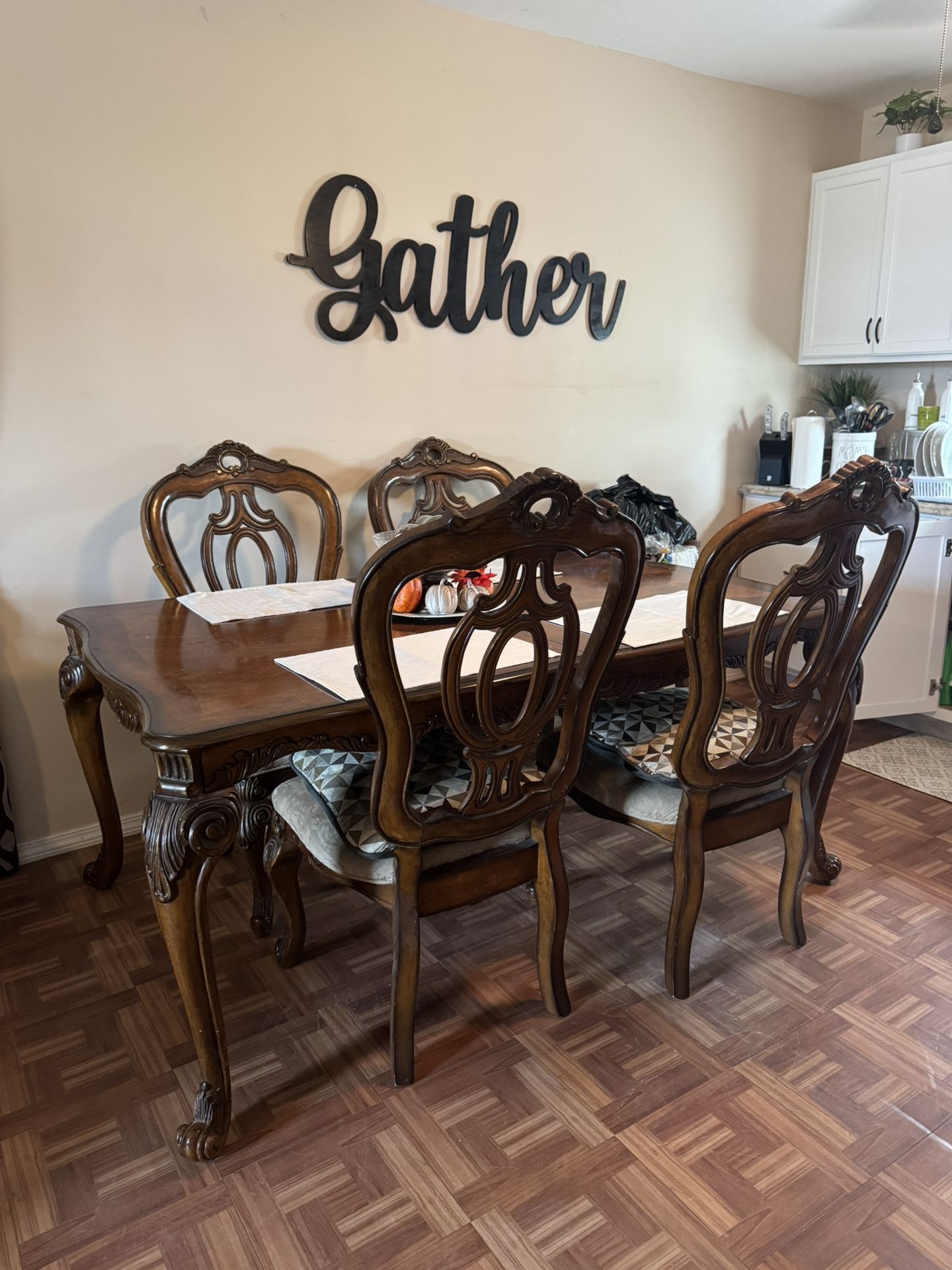 Wood Kitchen Table