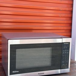 Panasonic stainless steel microwave