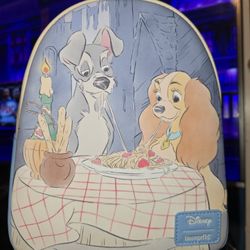 Loungefly Disney Lady And The Tramp Mini Backpack 