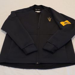 Adidas Arizona State University Team Issued Side Line Track Jacket 