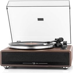 1 by ONE High Fidelity Belt Drive Turntable