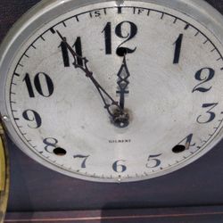 Antique Gilbert Mantle Clock 