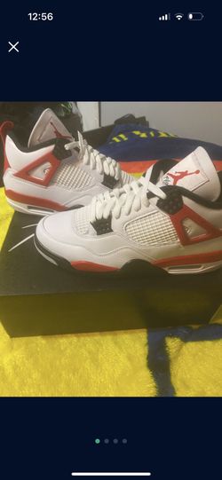 Jordan 4 Red Cement Size 10 Men