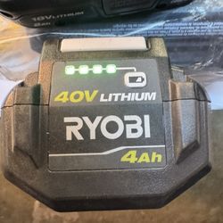 Ryobi 4 Ah 40V 