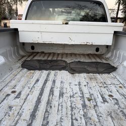 Truck Bed Toolbox – Metal, White – $150