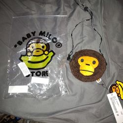 Baby Milo,Bape, Cross Body Bag. " Brand New"