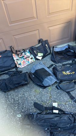 11 Pieces of  Various Travel  Bags